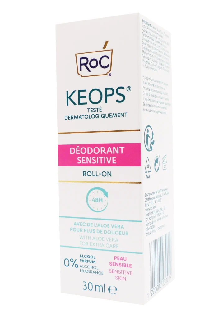 KEOPS DEO BILLE PEAUX FRAGILES 30ML 2 roc keops deodorant sensitive 30 ml