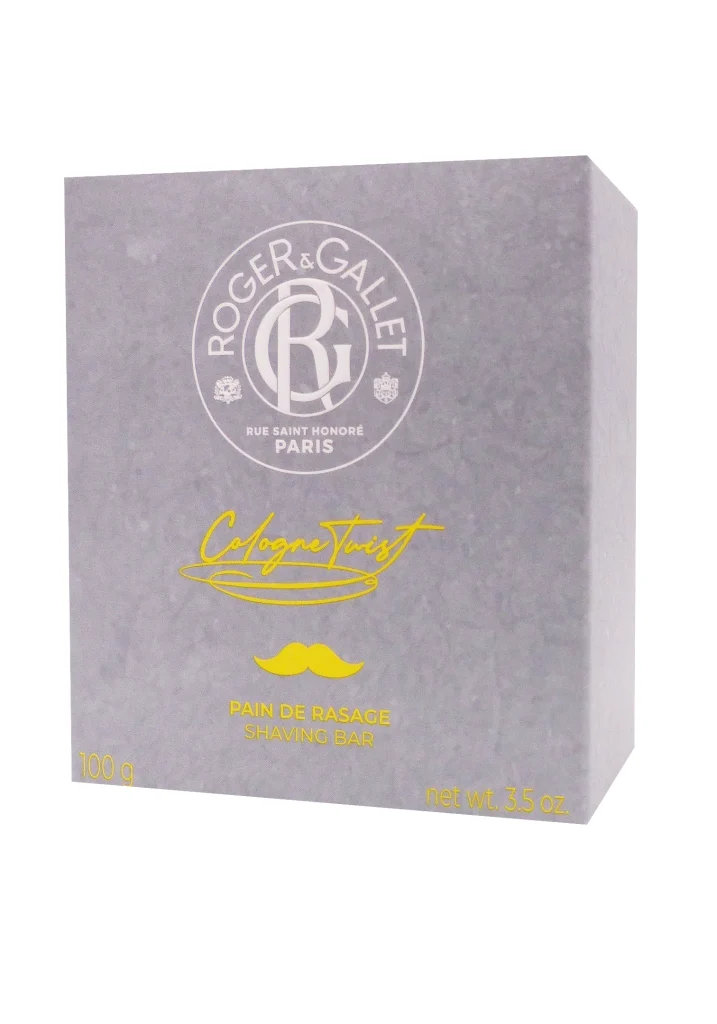 ROGER & GALLET PAIN DE RASAGE COLOGNE TWIST 100G 2 roger et gallet 100g pain de rasage cologne twist