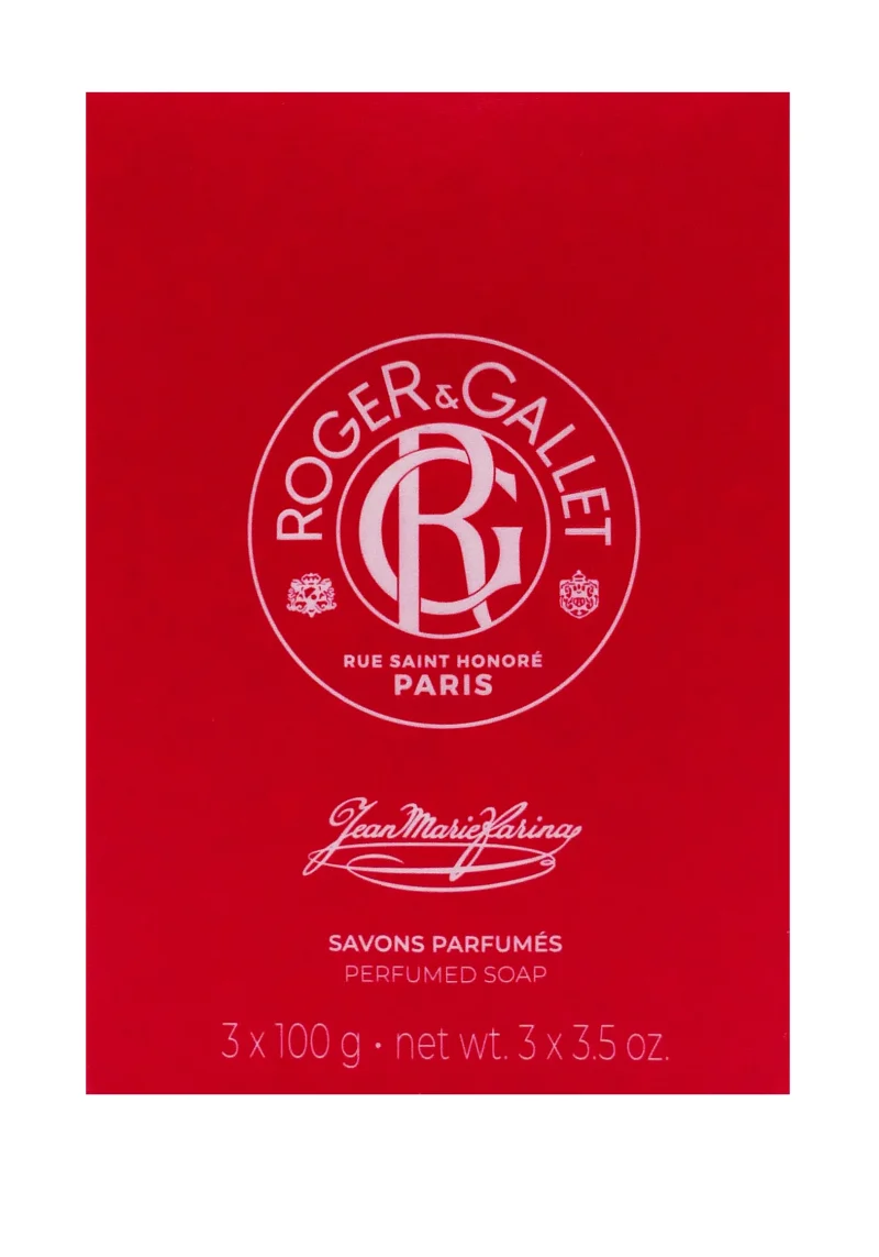 roger et gallet 3 savons parfumés jm farina