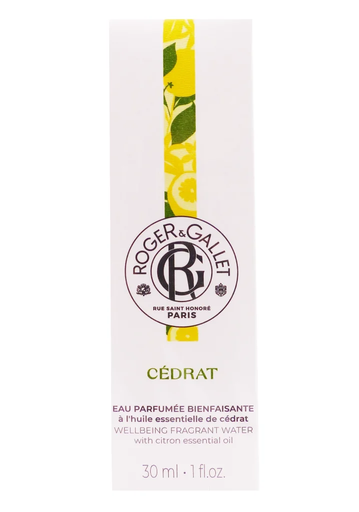 ROGER & GALLET CEDRAT VAPORISATEUR 30ML 2 roger et gallet eau parfumee cedrat 30 ml