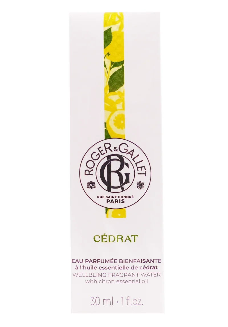 roger et gallet eau parfumée cédrat 30 ml