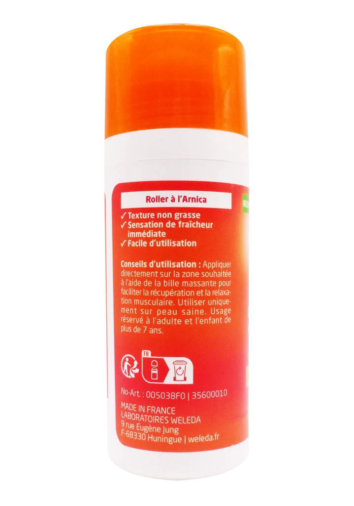 WELEDA ARNICA ROLLER 75ML 3 roller a larnica dos