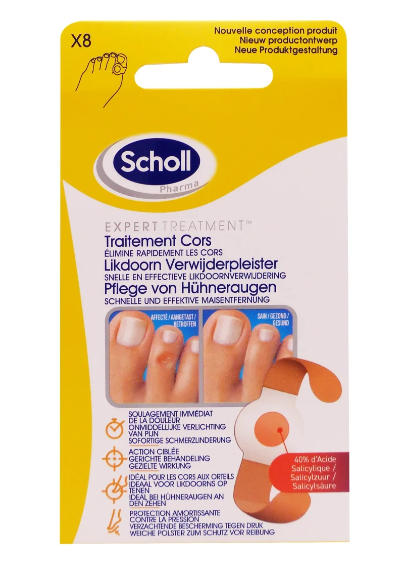 scholl traitement cors x8