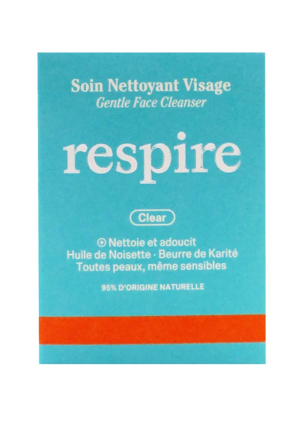 soin nettoyant visage respire
