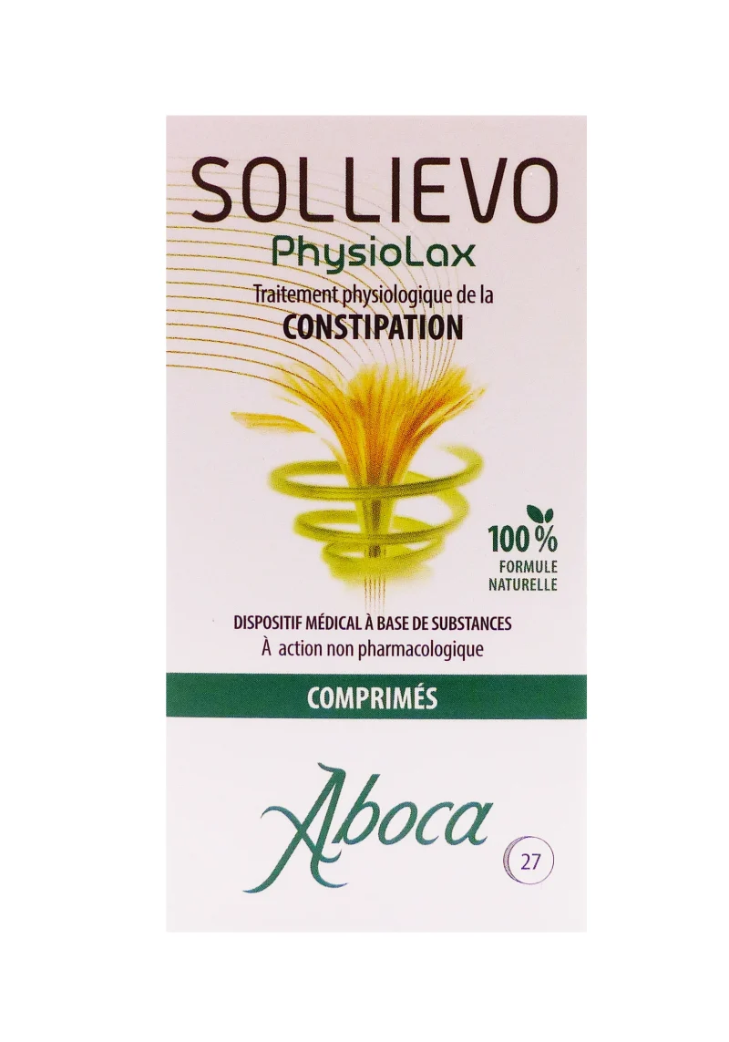sollievo physiolax aboca 27 comprimés
