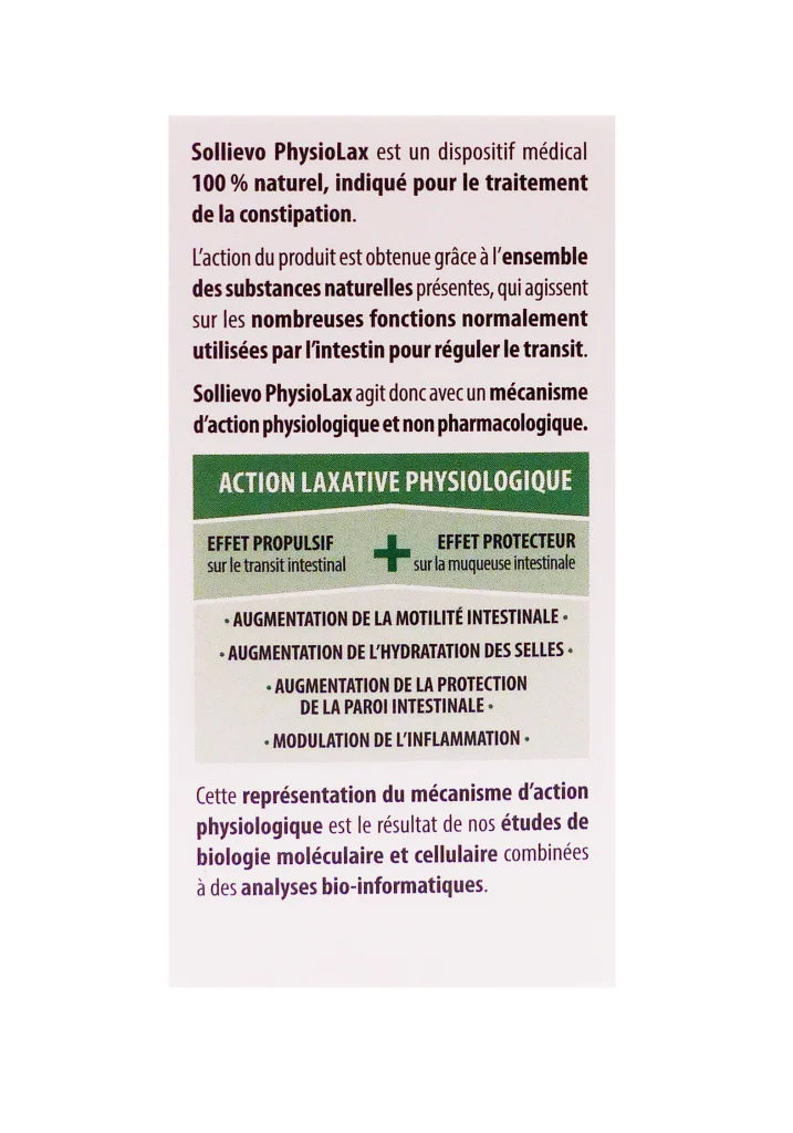 sollievo physiolax cote