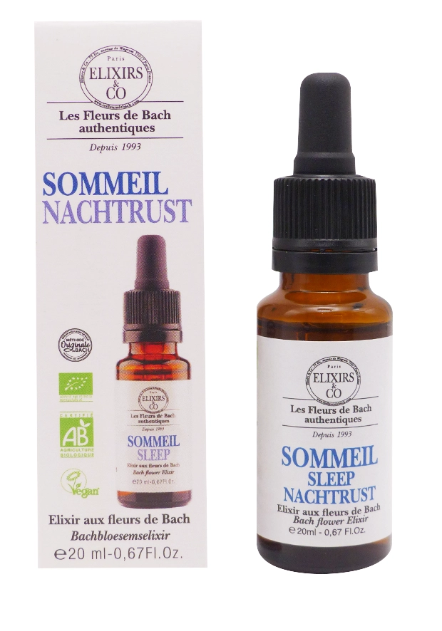 ELIXIRS FLEURS DE BACH SOMMEIL 20 ML 1 sommeil fleur de bach