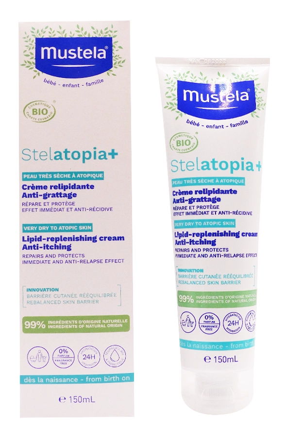 MUSTELA BEBE STELATOPIA+ CREME RELIPIDANTE 150ML 9 stelatopia+ creme relipidante 150 ml