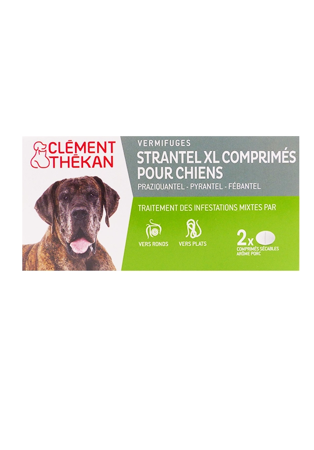 strantel xl chiens 2 cp