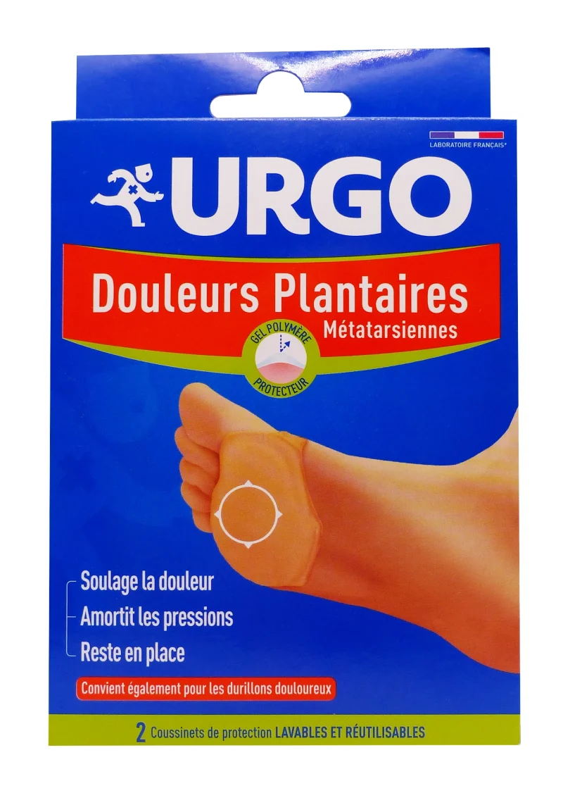 urgo douleurs plantaires 2 coussinets