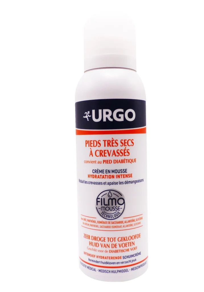 URGO PIEDS TRES SECS A CREVASSES CREME EN MOUSSE 125ML 4 urgo pieds tres secs creme en mousse