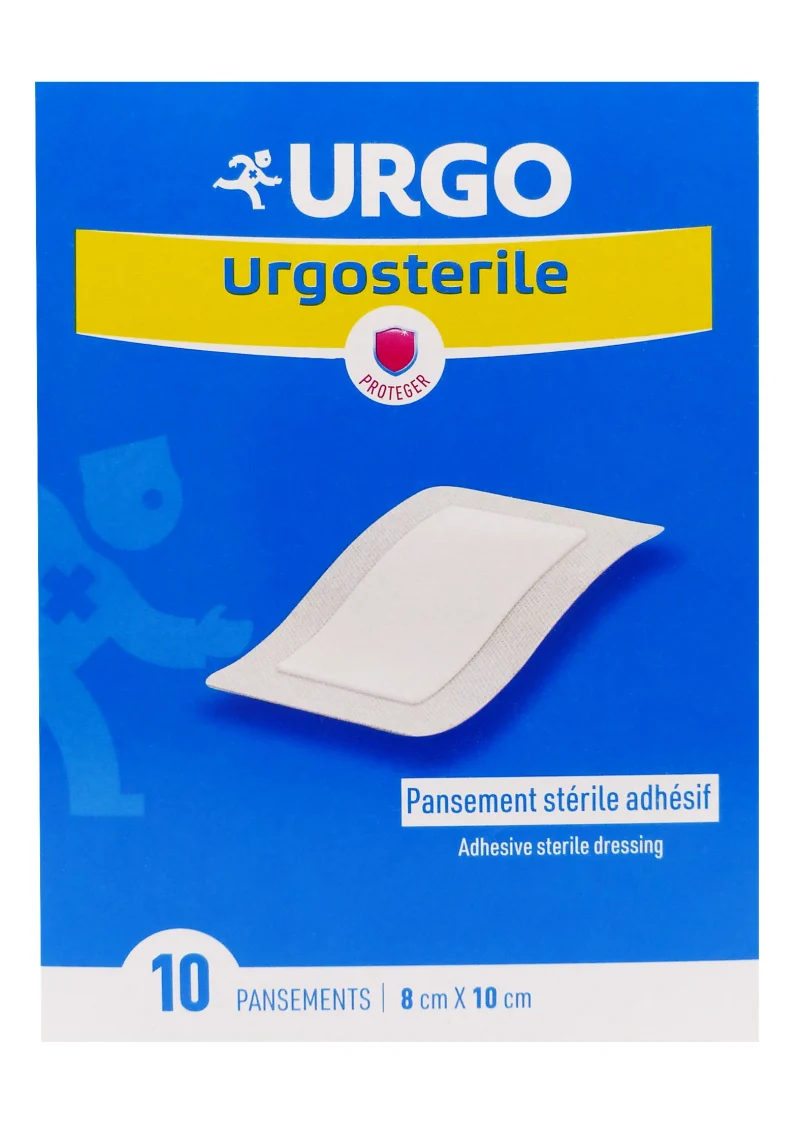 urgosterile 10 pansements 8x10 cm