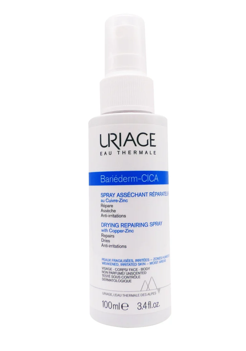 uriage bariéderm cica spray asséchant 100 ml
