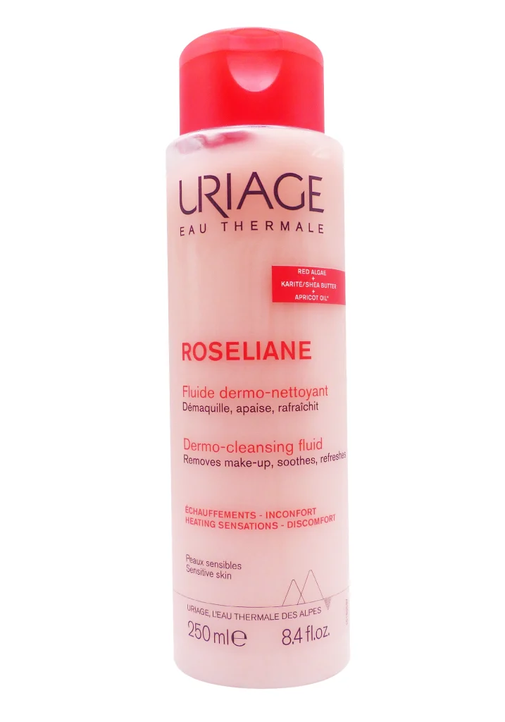 URIAGE ROSELIANE FLUIDE DERMO-NETTOYANT 250ML 2 uriage roseliane fluide 250 ml