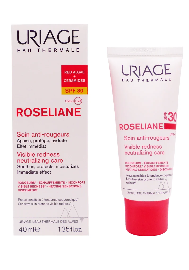 uriage roseliane soin anti rougeurs 40 ml