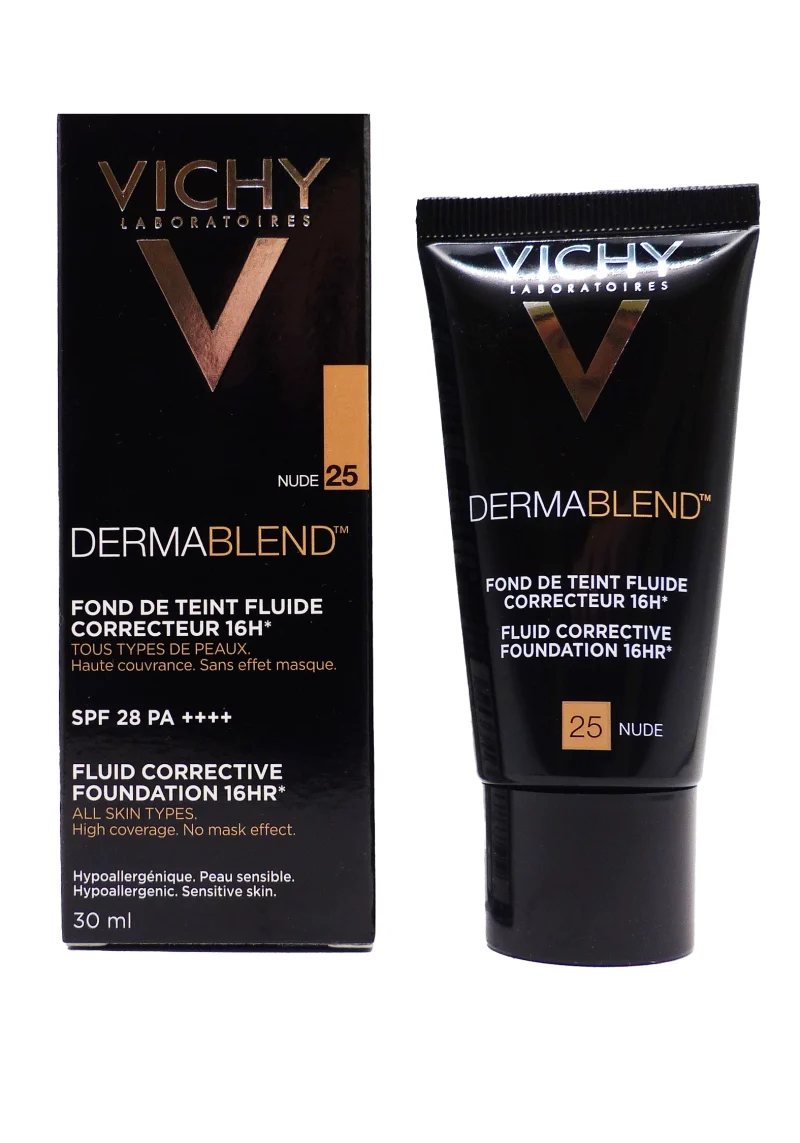 vichy dermablend fond de teint nude 25, 30 ml