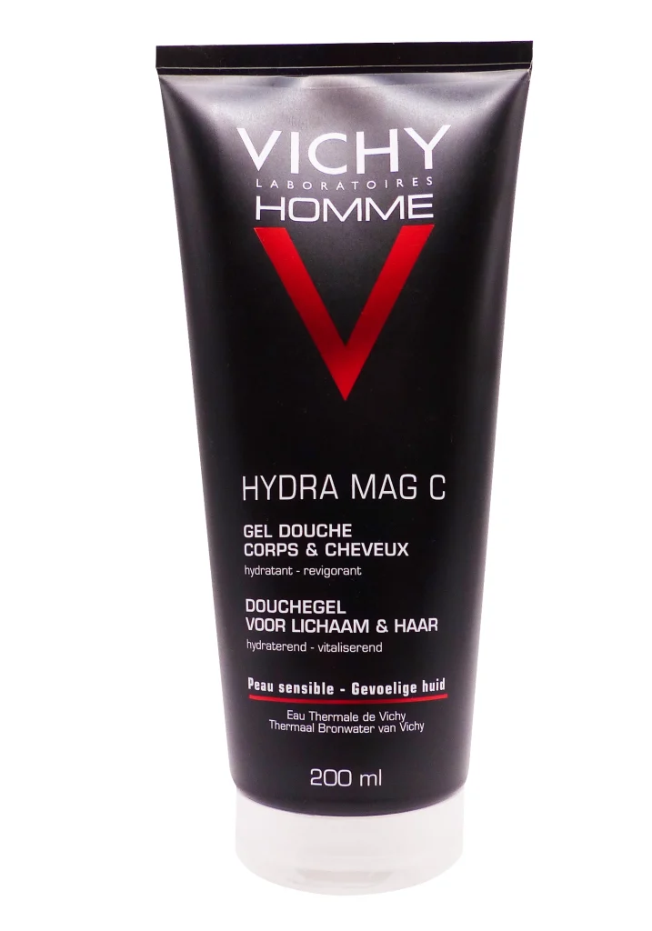 VICHY HOMME GEL DOUCHE HYDRA MAG C 200ML 2 vichy hydra mag c gel douche corps et cheveux 200 ml