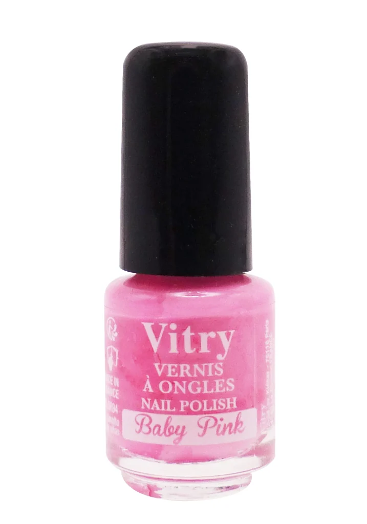 VITRY VERNIS A ONGLES MINI N°94 BABY PINK 4ML 2 vitry baby pink