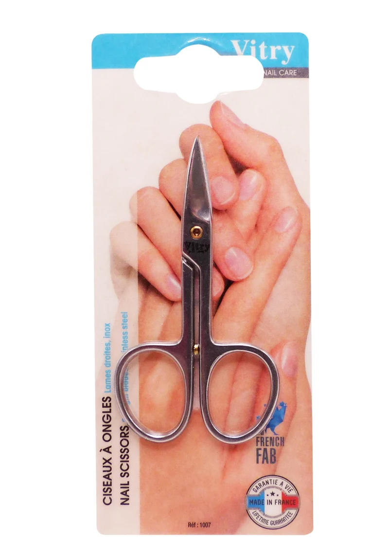 vitry ciseaux à ongles lames droites