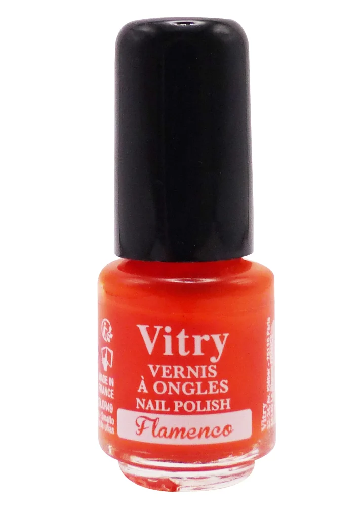 VITRY VERNIS A ONGLES MINI N°49 FLAMENCO 4ML 2 vitry flamenco