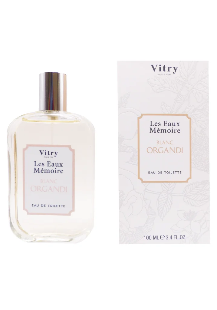 VITRY EAUX DE MEMOIRE BLANC ORGANDI EAU DE TOILETTE 100ML 2 vitry les eaux memoire blanc organdi 100 ml