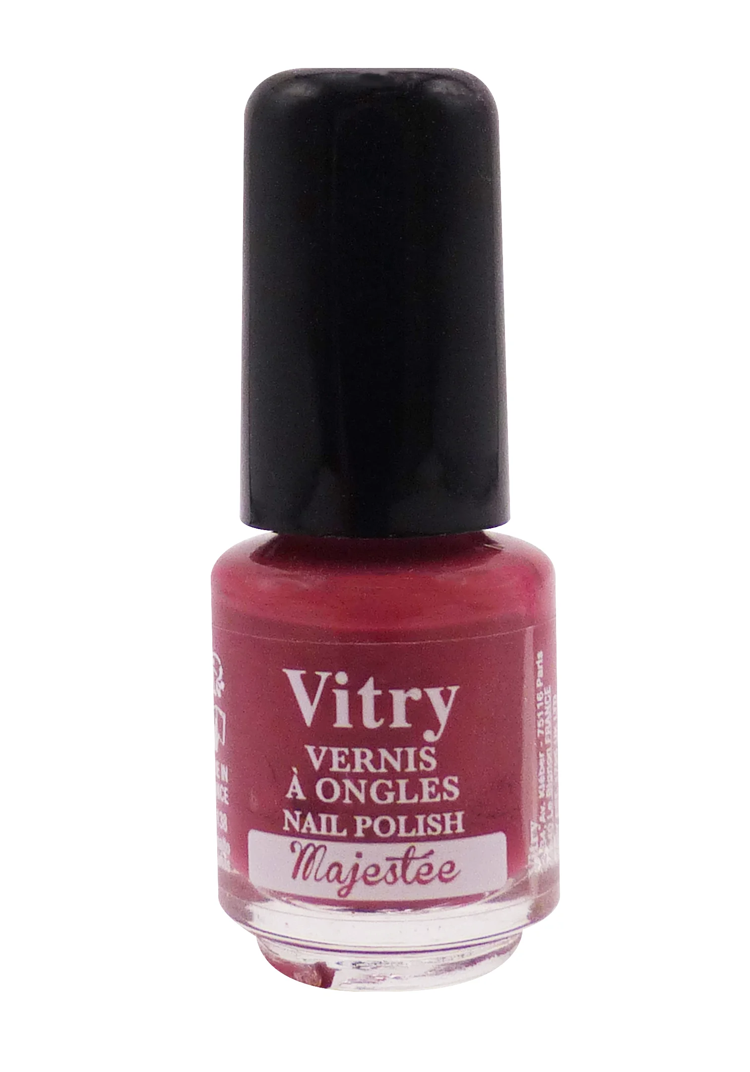 VITRY VERNIS A ONGLES MINI N°138 MAJESTEE 4ML 1 vitry majestée