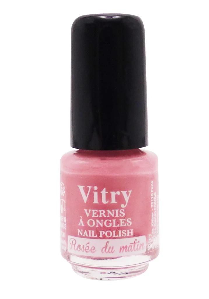 VITRY VERNIS A ONGLE MINI N°136 ROSEE DU MATIN 4ML 2 vitry rosee du matin