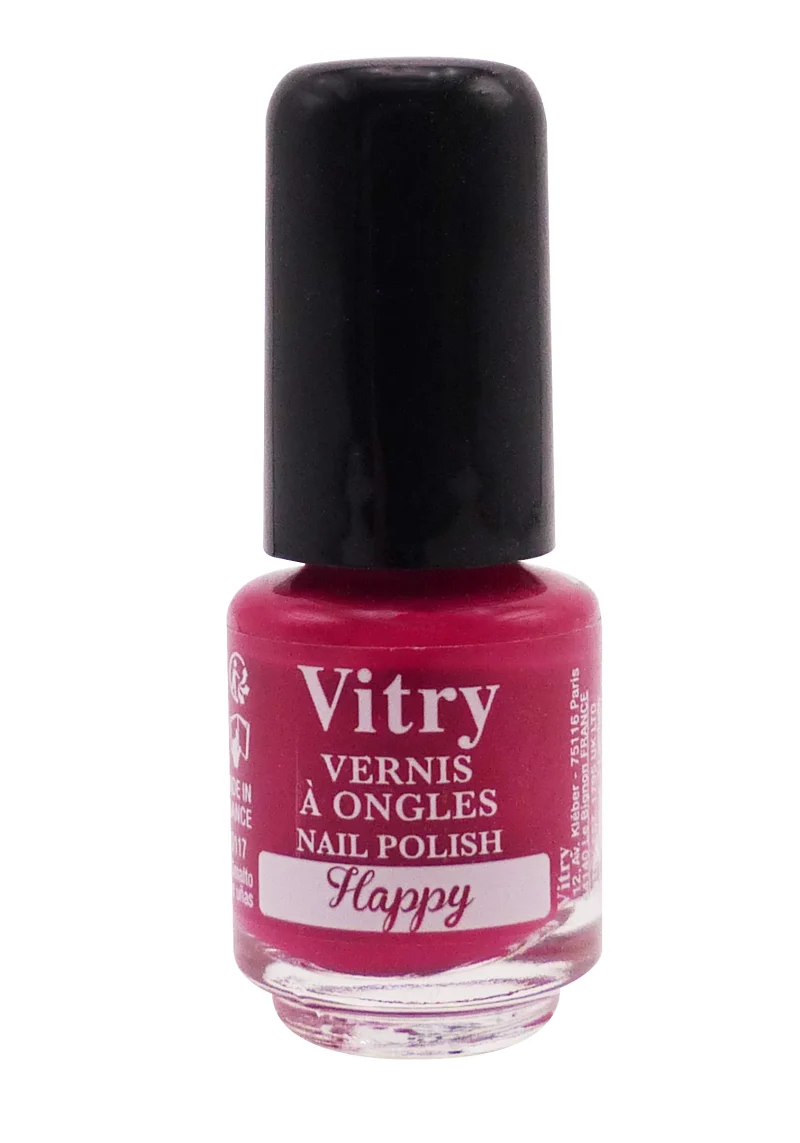 vitry vernis a ongles happy 4 ml