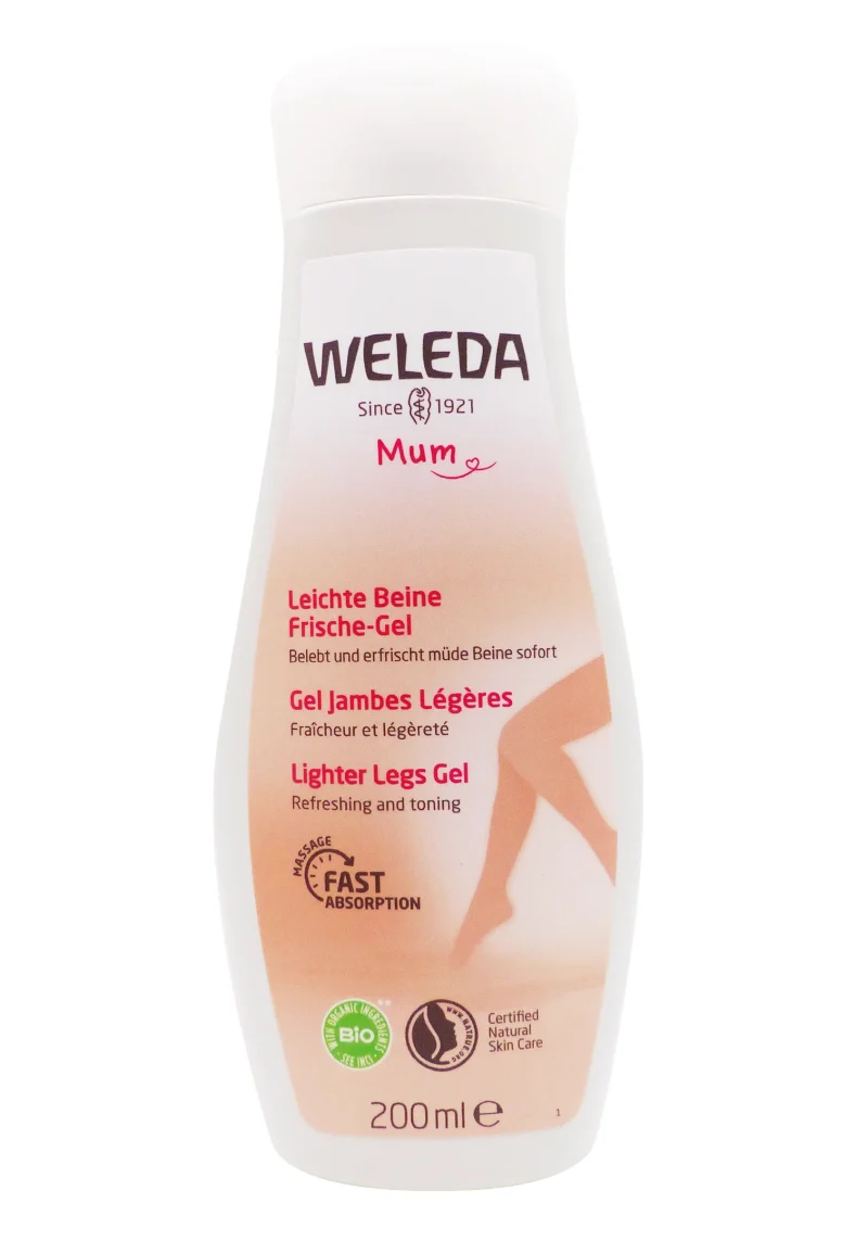 wéléda mum gel jambes légères 200 ml