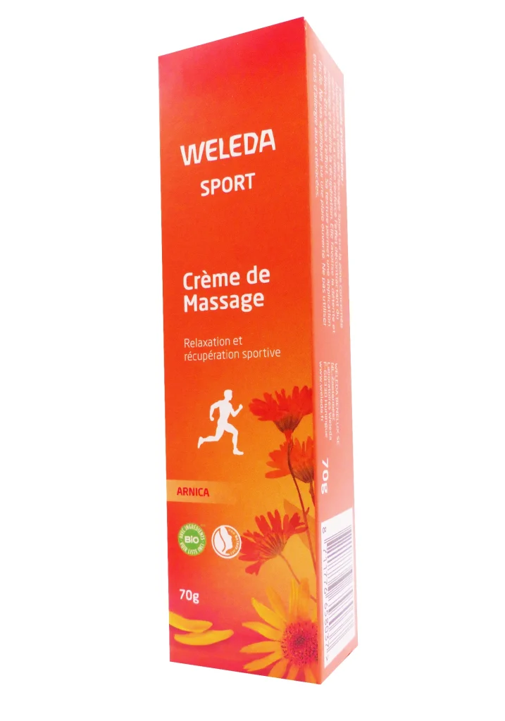 WELEDA CREME DE MASSAGE SPORT 70G 2 weleda sport creme de massage arnica 70g
