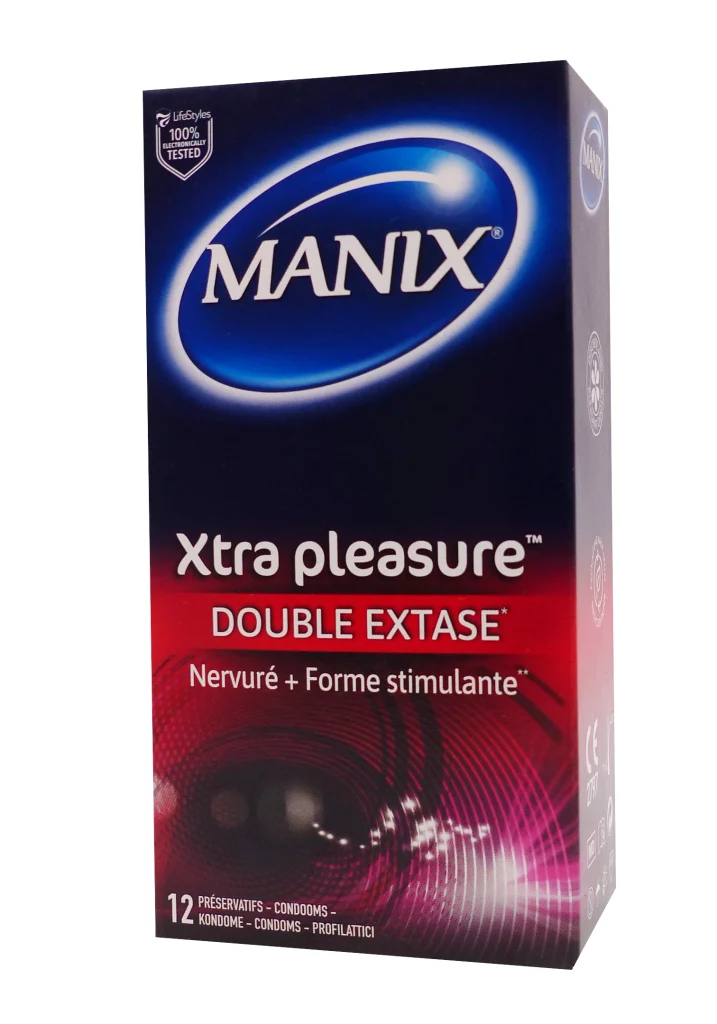 MANIX XTRA PLEASURE 12 PRESERVATIFS 2 xtra pleasure 12 preservatifs