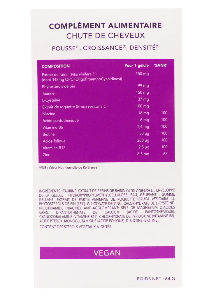 PHYTO PHYTOCYANE COMPLEMENT ANTI-CHUTE 84 GELULES 3 complement alimentaire