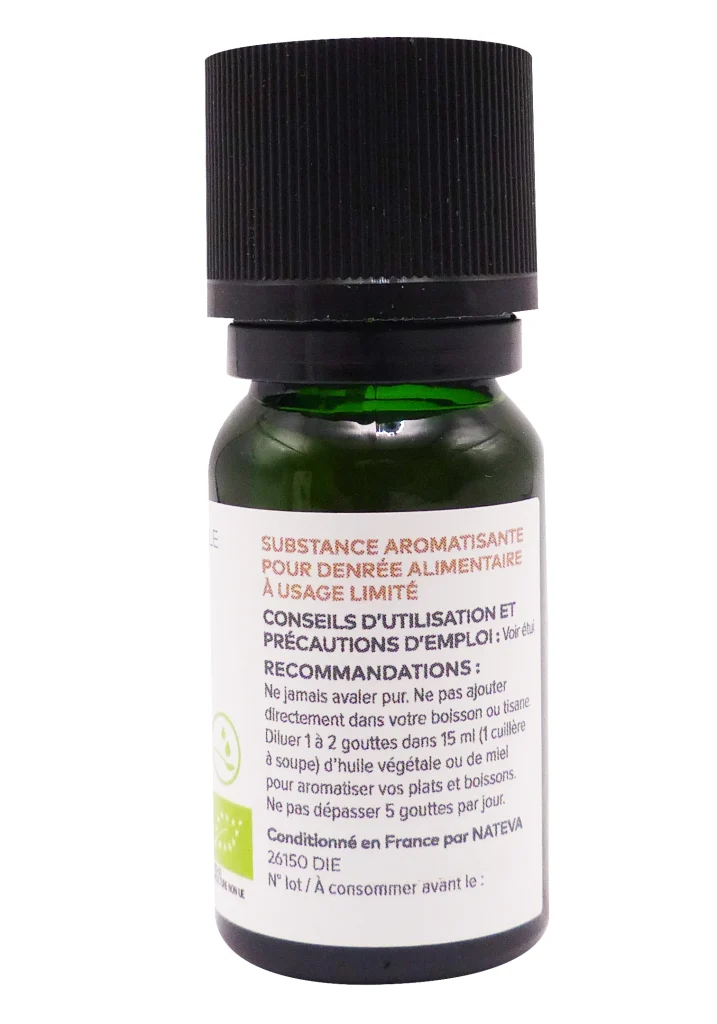 PHARMASCIENCE HUILE ESSENTIELLE CEDRE DE L'ATLAS BIO 10 ML 4 dos huiles essentielle flacon