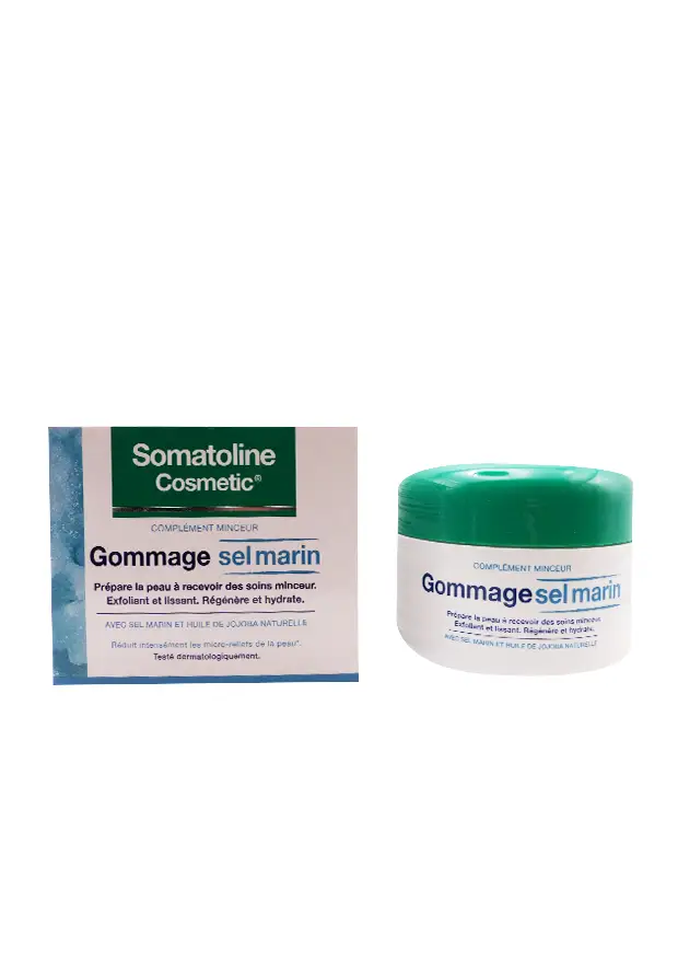 gommage sel marin somatoline cosmetic