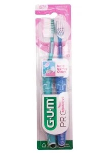gum sunstar 510 lot 2 brosses à dents