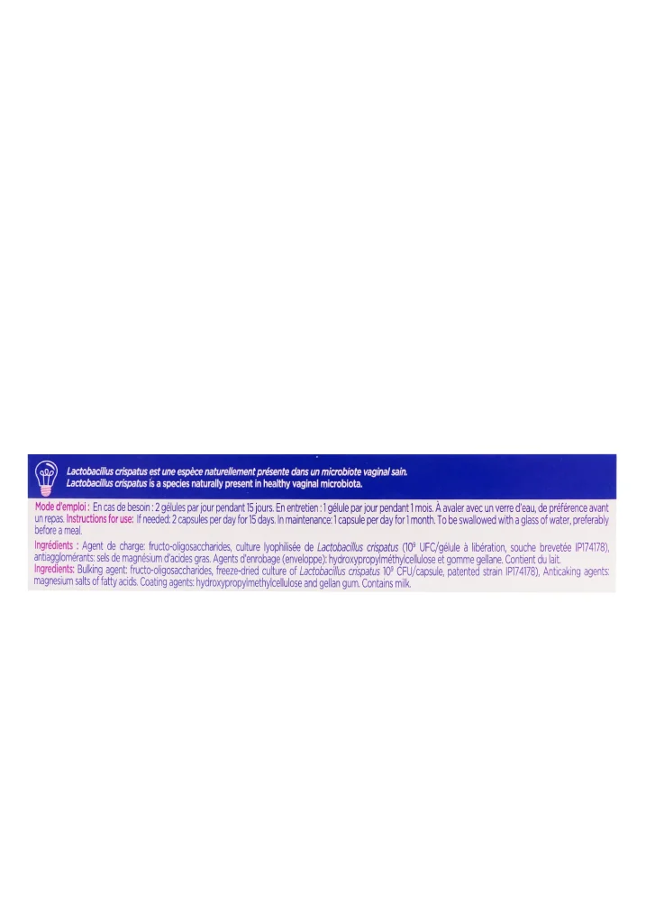 PHYSIOFLOR VOIE ORALE 30 GELULES 3 lactobacilles