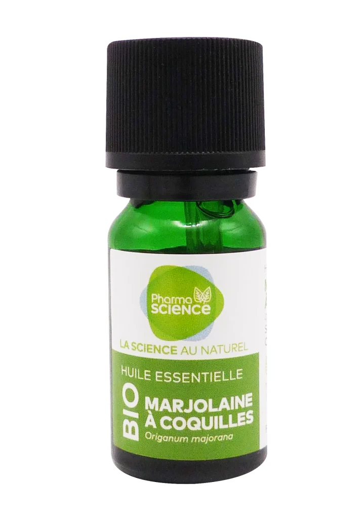 PHARMASCIENCE HUILE ESSENTIELLE DE MARJOLAINE A COQUILLES 10 ML 3 pharmascience huile essentielle bio marjolaine a coquilles