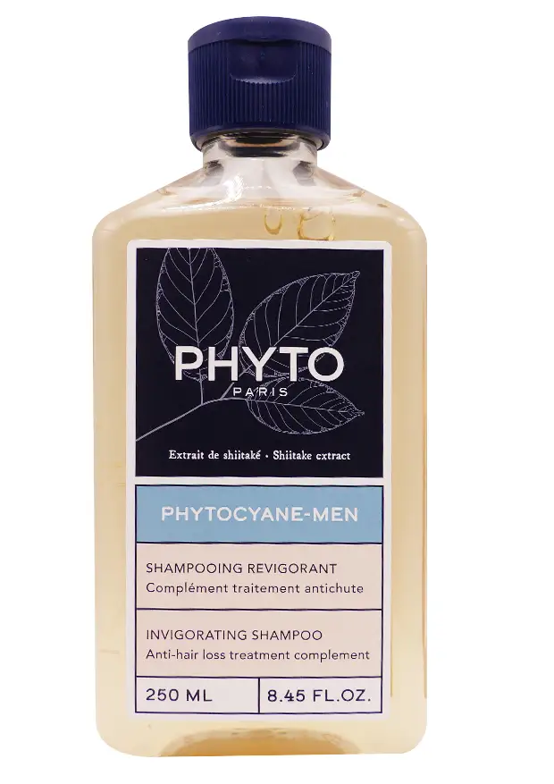 PHYTO PHYTOCYANE-MEN SHAMPOOING REVIGORANT ANTICHUTE 250 ML 9 phyto phytocyane men shampooing revigorant 250 ml