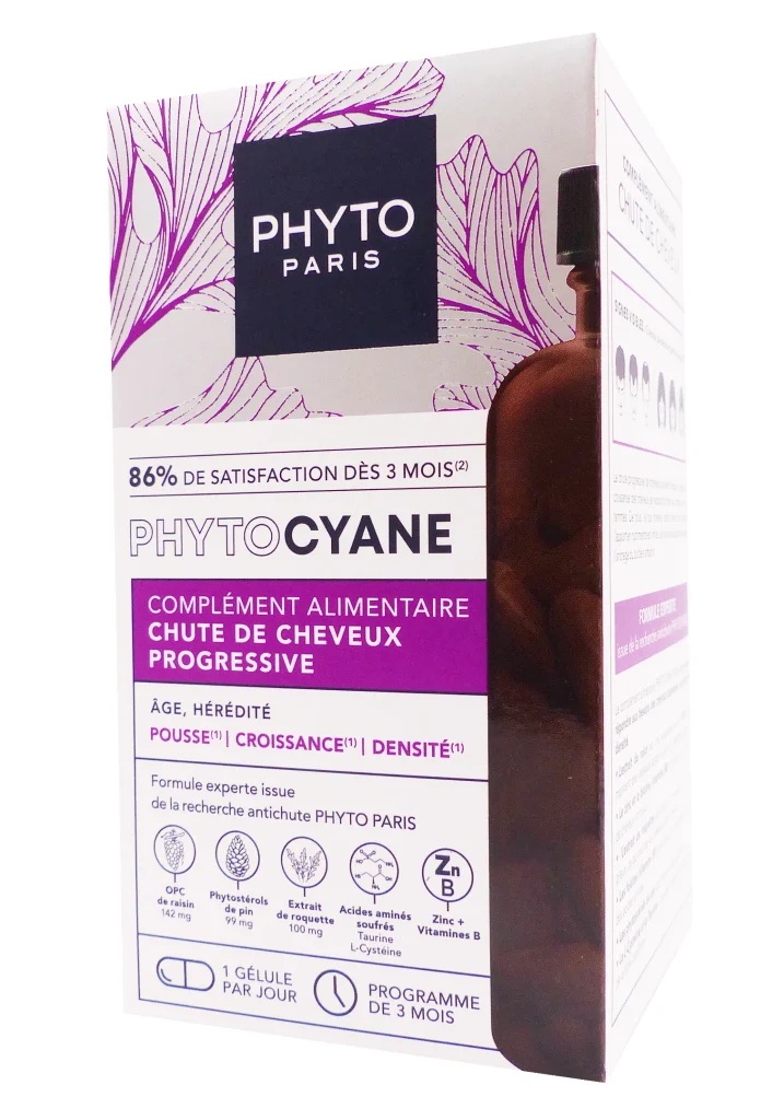 PHYTO PHYTOCYANE COMPLEMENT ANTI-CHUTE 84 GELULES 2 phytocyane complement