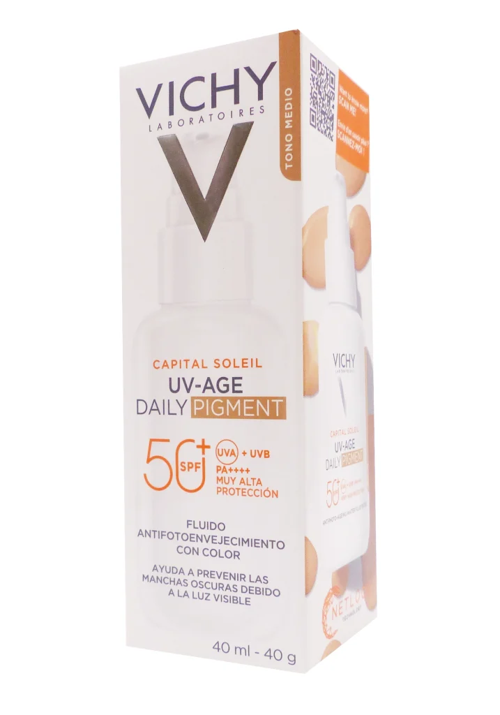 VICHY CAPITAL SOLEIL UV-AGE DAILY PIGMENT SPF 50+, 40 ML 2 capital soleil uv age pigment ton medium spf 50 40ml