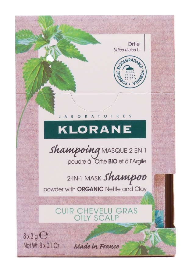 shampoing masque ortie bio klorane sachets