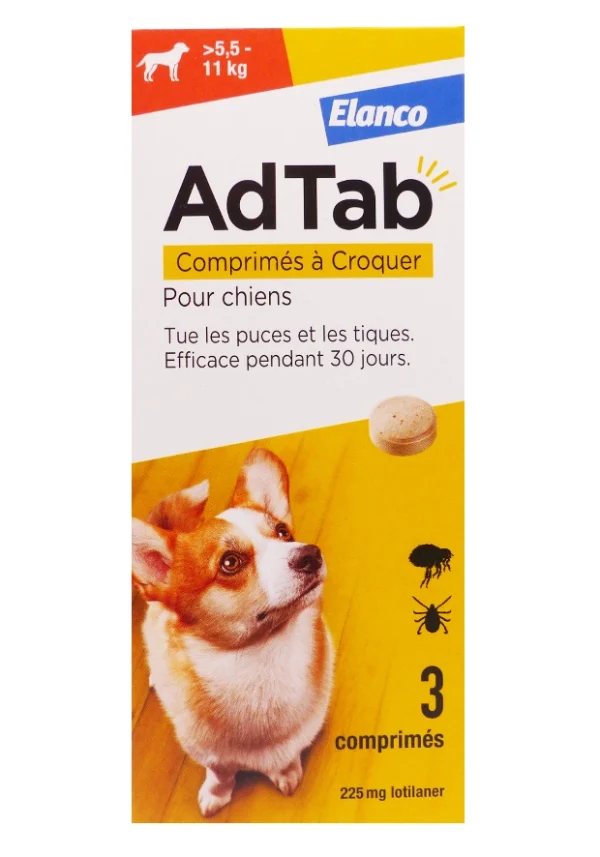 adtab chiens sup 5.5 kg