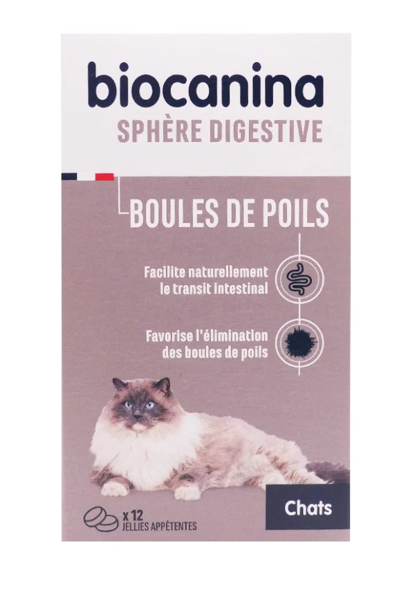 biocanina boules de poils chat