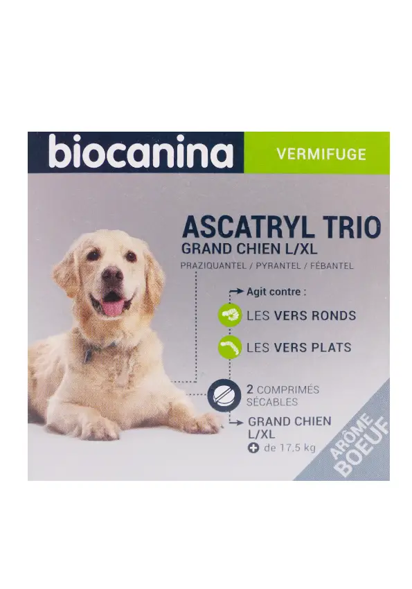 biocanina vermifuge grands chiens