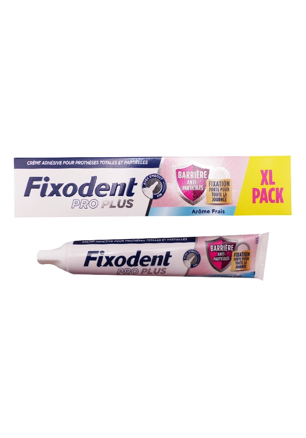 fixodent pro plus arome frais