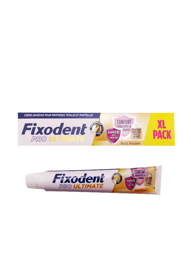 FIXODENT PRO ULTIMATE GOÛT NEUTRE 57G 1 fixodent pro ultimate