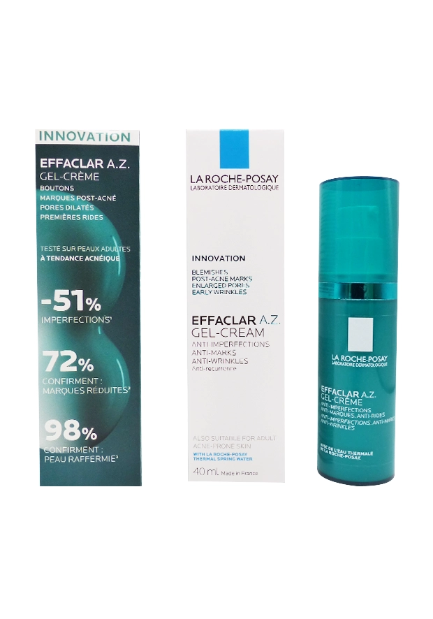 LA ROCHE-POSAY EFFACLAR AZ CREME 3 gel crème effaclar az La roche posay 40 ml