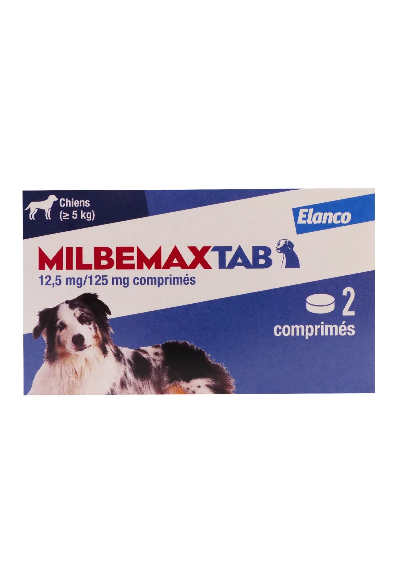 milbemaxtab 2 comprimés