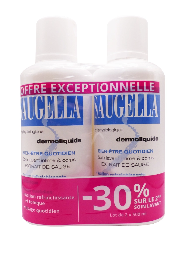 saugella dermolitique 500 ml lot