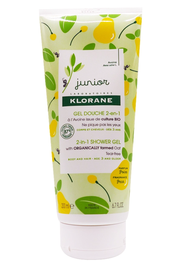 gel douche poire klorane 200 ml
